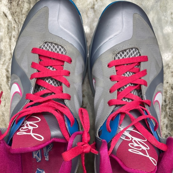 Nike Lebron 9 low ‘Fireberry’ Mens size 13 - Picture 3 of 4